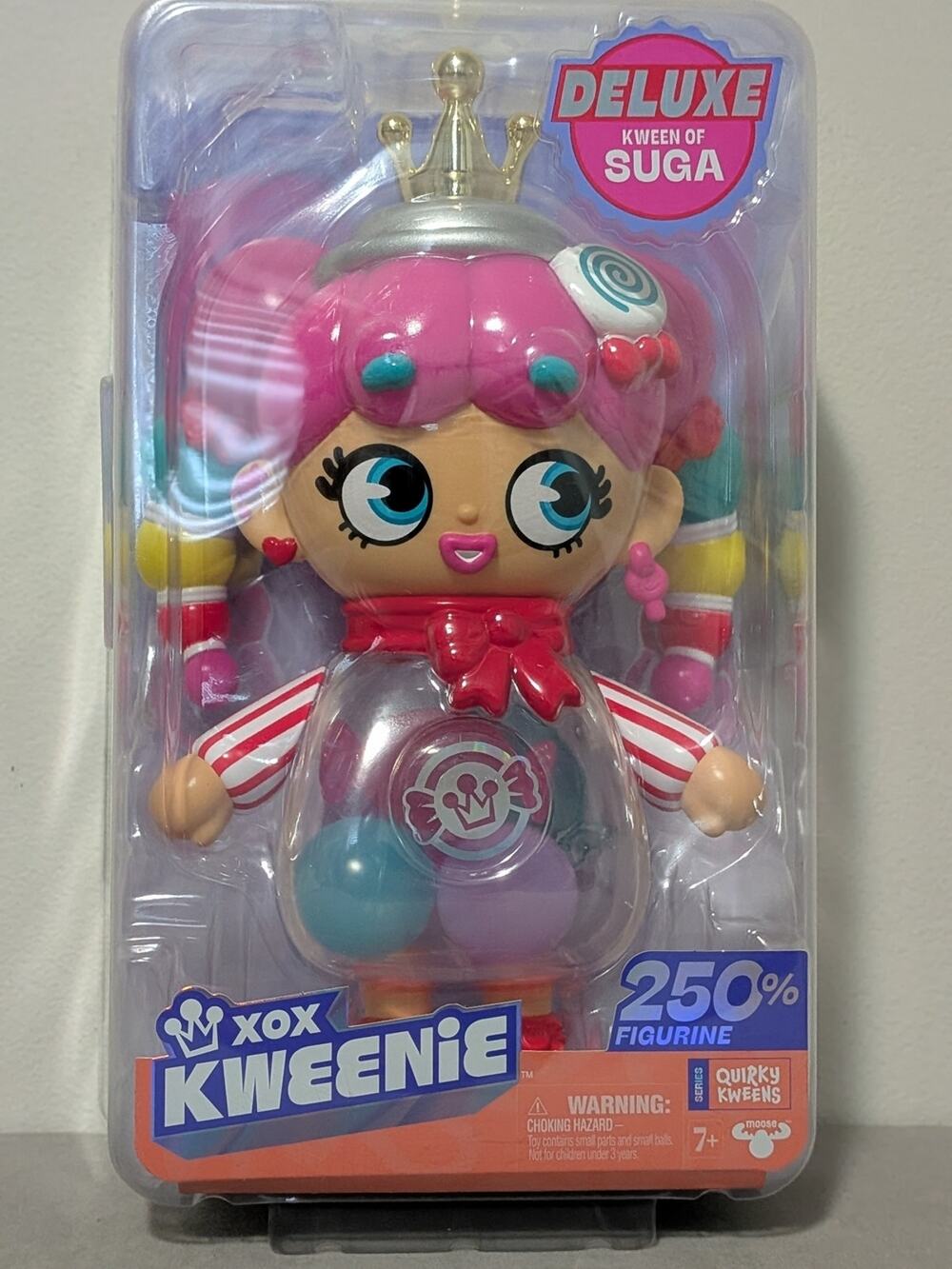 XOX Kweenie Deluxe Kween of Suga 11" Figurine 250% Mega Doll Moose Toys NIB